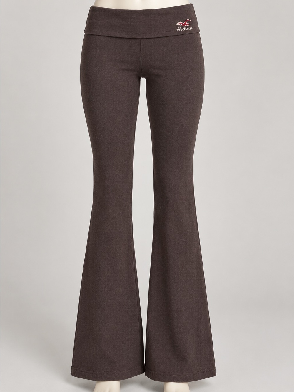 Hollister Vintage Women’s Dark Gray Flared Yoga Pants